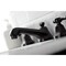 Kingston Brass KS4465TAL Widespread Bathroom Faucet with Brass Pop-Up, Oil Rubbed Bronze KS4465TAL - alternate 3